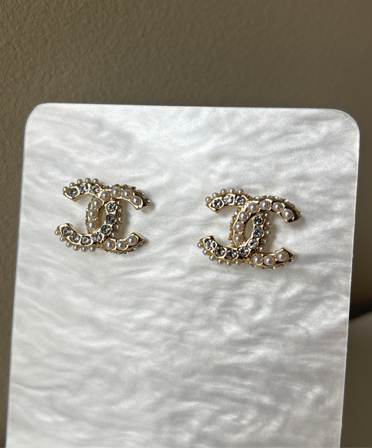 Boucles d’oreille strassy