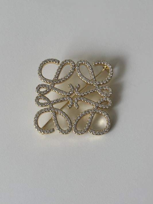 Broche Lou Strass