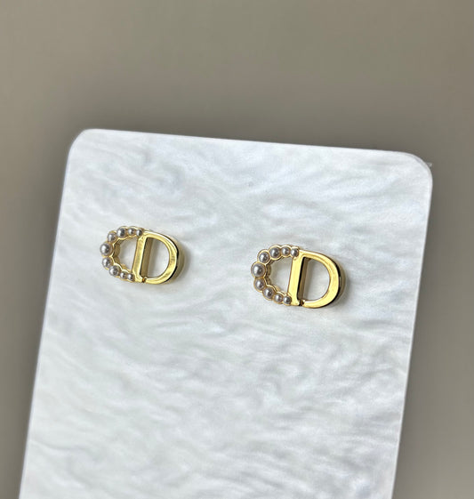 Boucles d’oreille perlé