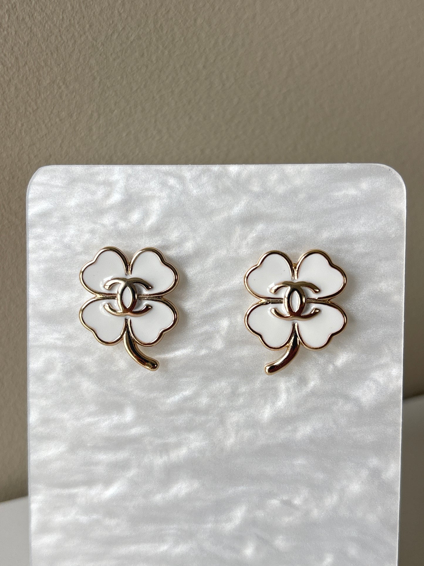 Boucles d’oreille trèfles