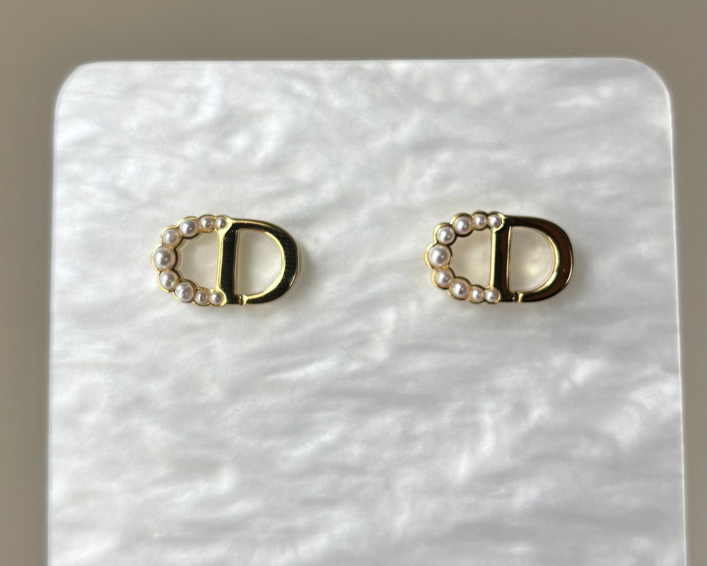 Boucles d’oreille perlé